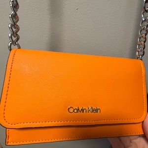Orange Calvin Klein Handbag